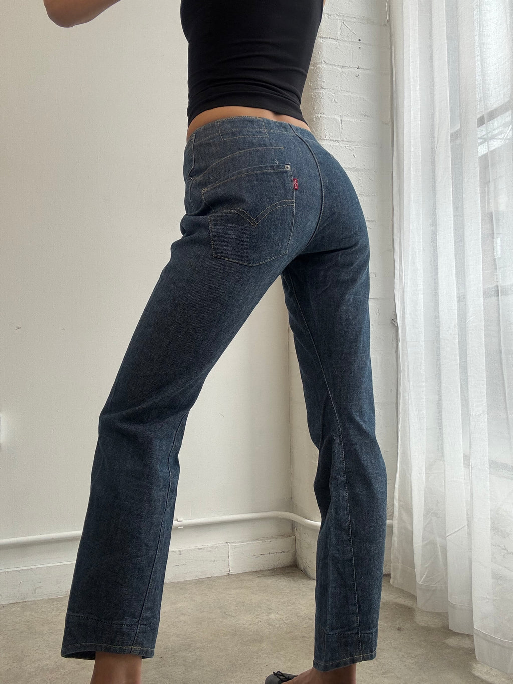 Vintage Levi’s engineered straight leg jeans