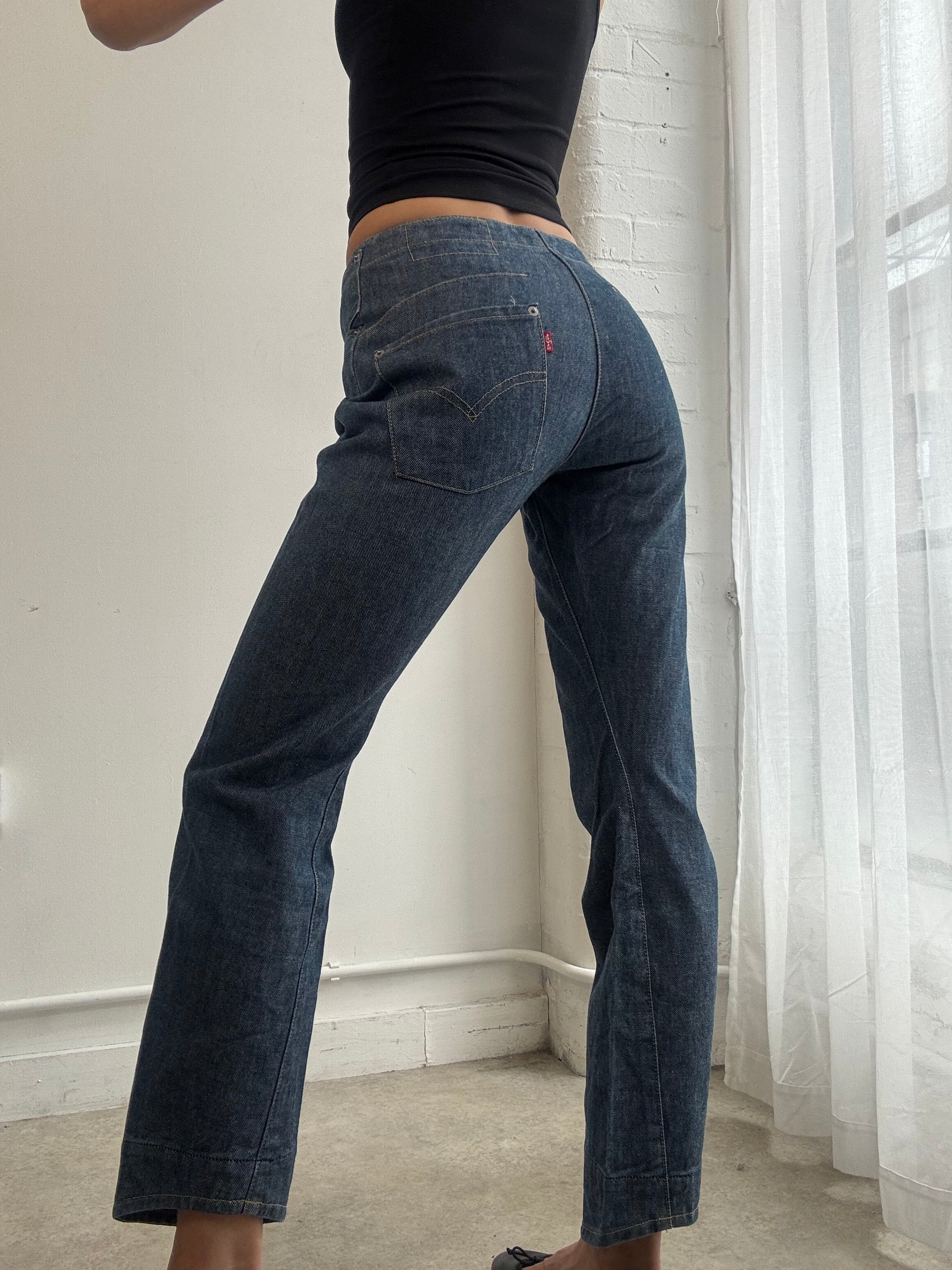 Vintage Levi’s engineered straight leg jeans