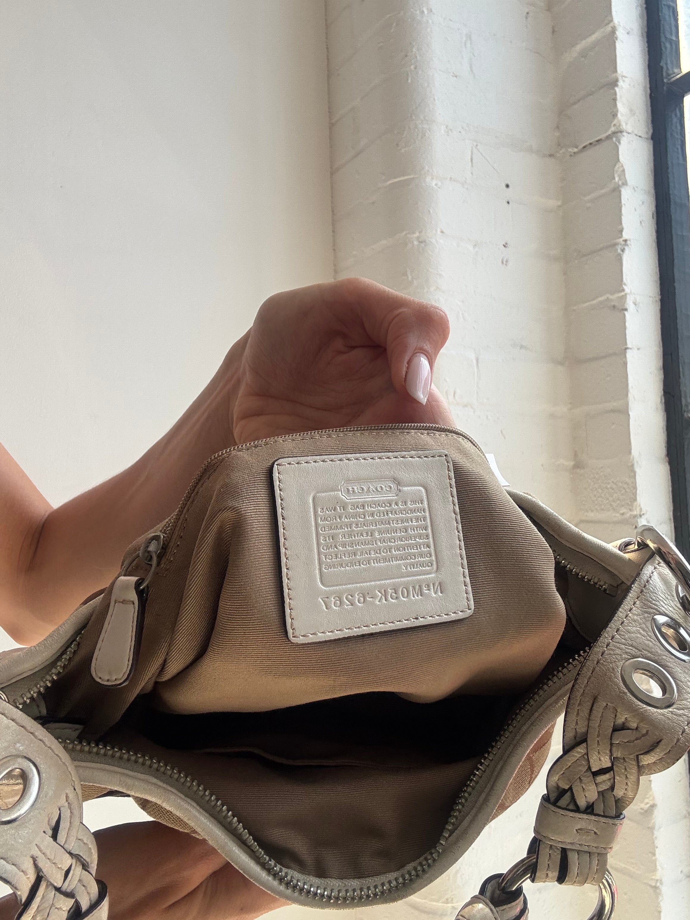 Vintage Y2K Coach Signature Soho Shoulder Bag